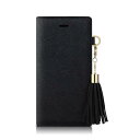 dreamplus iPhone 8 Plus/7 Plus用手帳型ケース Tassel Jacket ブラック DP61797I7P 