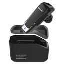 カシムラ 防水 Bluetoothイヤホンマイク 充電ケース付 ブラック BL-86 BL86