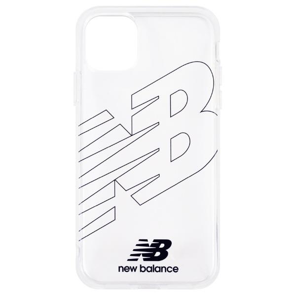 エム・ディー・シー iPhone 11用New Balance TPUクリアケース ブラック MD-74332-1 [MD743321]