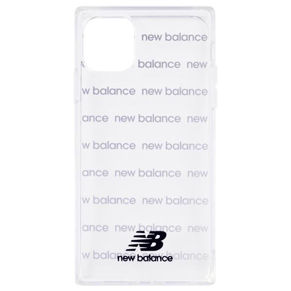エム・ディー・シー iPhone 11 Pro用New Balance TPUスクエアクリアケース ブラック MD-74339-1 [MD743391]【THNK】