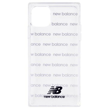 エム・ディー・シー iPhone 11 Pro用New Balance TPUスクエアクリアケース ブラック MD-74339-1 [MD743391]