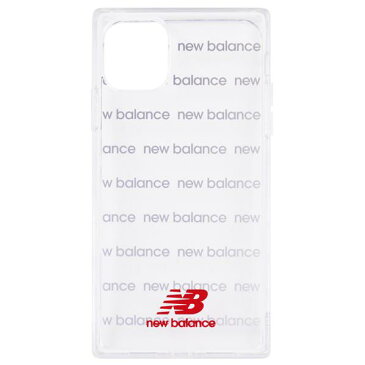 エム・ディー・シー iPhone 11用TPUスクエアクリアケース New Balance レッド MD-74334-2 [MD743342]【BFPT】