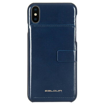 Eblouir iPhone XS/X用カバーケース BackPack Bar ネイビー EB14374I58 [EB14374I58]