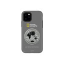 National Geographic iPhone 11 Pro用ケース Global Seal Metal-Deco Case グレー(チタン) NG17150I58R NG17150I58R