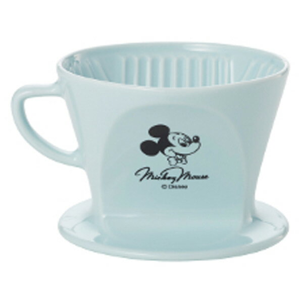 カリタ 波佐見焼コーヒードリッパー ディズニー ミッキー(ブルー) MMHA102ドリッパ-(BL) [MMHA102ドリツパ-BL]【JJSP】のサムネイル