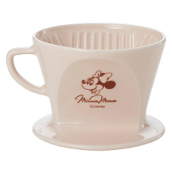 カリタ 波佐見焼コーヒードリッパー ディズニー ミニー(ピンク) MNHA102ドリッパ-(PK) [MNHA102ドリツパ-PK]【MSSP】のサムネイル