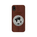 National Geographic iPhone XR用ケース Metal-Deco Wood Case ローズウッド NG14127I61 [NG1412...