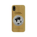 National Geographic iPhone XR用ケース Metal-Deco Wood Case チェリーウッド NG14128I61 [NG141...