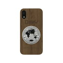 National Geographic iPhone XR用ケース Metal-Deco Wood Case ウォルナット NG14129I61 [NG1412...