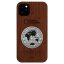 National Geographic iPhone 11 Pro用ケース Metal-Deco Wood Case ローズウッド NG17139I58R [N...