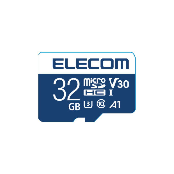 エレコム microSDHCメモリカード(UHS-I対応)(32GB) MF-EMR032GU13V3 [MFEMR032GU13V3]【JUSP】
