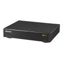 BUFFALO 10GbE 2ポート 2．5GbE 4ポート スイッチングHub ブラック LXW-10G2/2G4 [LXW10G22G4]【MYMP】