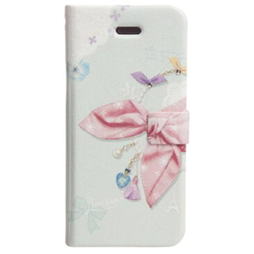 Happymori iPhone 5/5s用ケース Dot Scarf Diary ピンクスカーフ HM3593I5S [HM3593I5S]