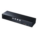 【5/1限定 エントリーで更にポイントUP!】サンワサプライ DisplayPort対応パソコン自動切替器(4:1) SW-KVM4HDPU [SWKVM4HD...