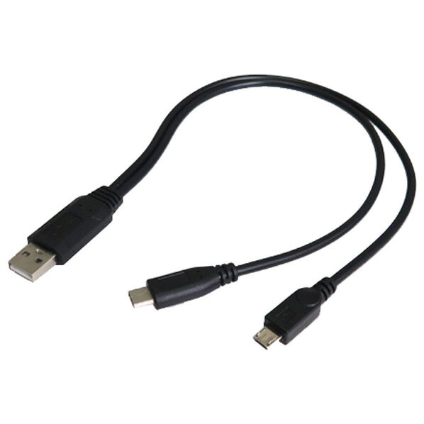 ꡼ USB A  Type-C&microUSBY֥ 30cm GMC12Y [GMC12Y]MSSP