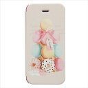 Happymori iPhone SE/5s/5用 手帳型ケース Le Petit BonBon（マカロン） HM2458I5S