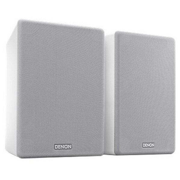 DENON スピーカー (2台) ホワイト SCN10W