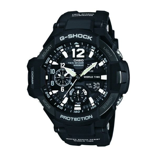 カシオ 腕時計 G-SHOCK ブラック GA-1100