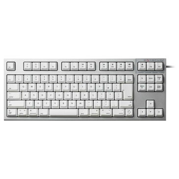 東プレ テンキーレスキーボード 日本語配列 REALFORCE TKL for Mac ホワイト R2TL-JPVM-WH [R2TLJPVMWH]