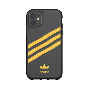 adidas iPhone 11用ケース SAMBA black/collegiate gold 37607 [37607]【JNSP】