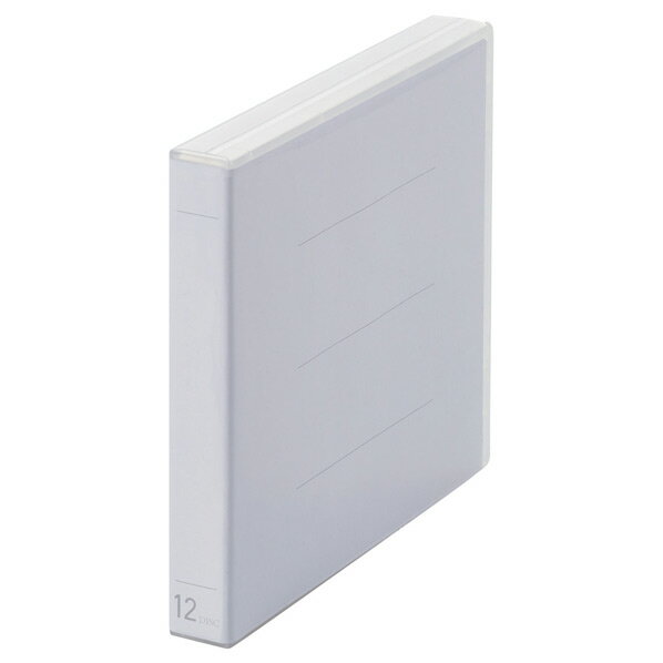 エレコム Blu-ray・CD・DVD対応クリアケース(12枚収納) クリア CCD-FBB12CR [CCDFBB12CR]