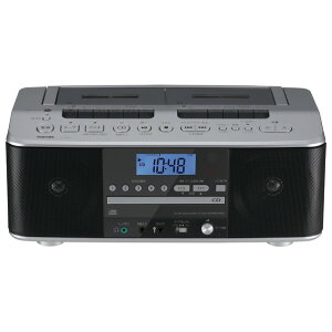 東芝 CDラジオカセットレコーダー シルバー TY-CDW990(S) [TYCDW990S]【RNH】【JNMP】