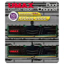 UMAX fXNgbvp[(8GB~2) DUAL CHANEL 8GB X2 16GB DDR4 2666 PC4-21300 288PIN DIMM UM-DDR4D-2666-16GBHS [UMDDR4D266616GBHS]