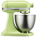 【5/1限定 エントリーで最大P5倍】Kitchen Aid ミニスタンドミキサー(3．3L) アルチザンシリーズ メロン 9KSM3311XHW 9KSM3311XHW