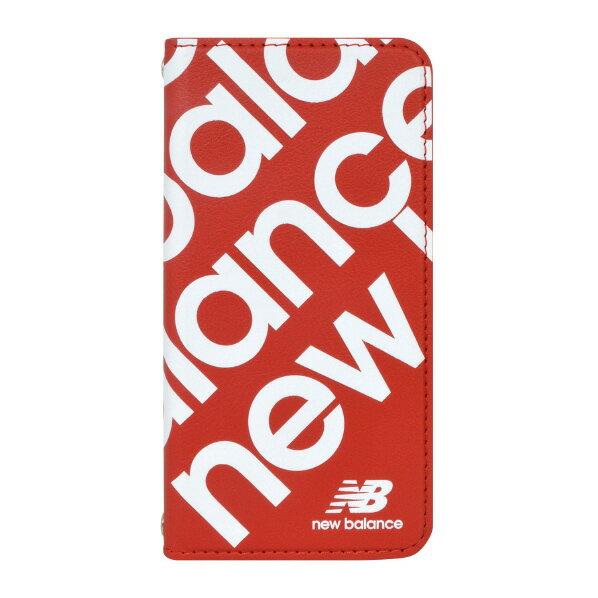 エム・ディー・シー iPhone SE(第2世代)用スリム手帳ケース New Balance レッド MD-74514-2 [MD745142]