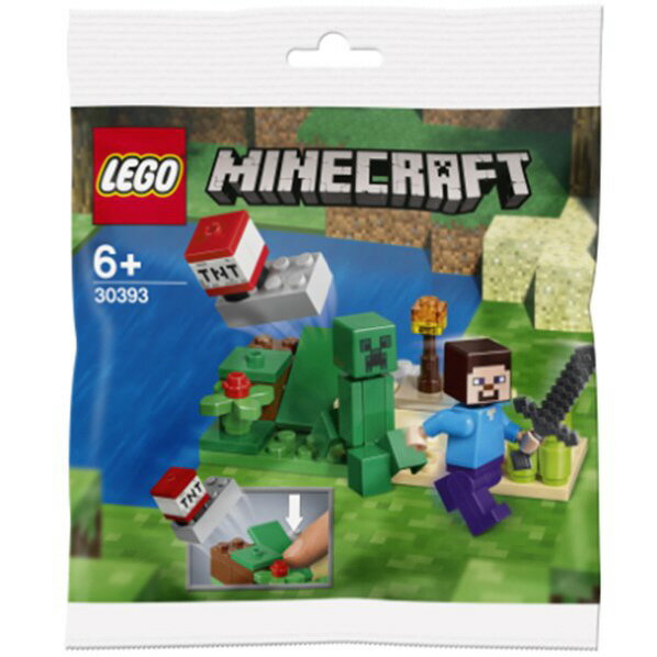 【7/1限定 エントリーで最大P5倍】レゴジャパン LEGO マインクラフト 30393 スティーブとクリーパー ミニセット 30393マインクラフトミニセツト [30393マインクラフトミニセツト]のサムネイル