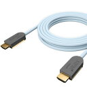 SUPRA 8K対応HDMIケーブル (2．0m) アイスブルー HDMI 2.1 AOC(2.0M) HDMI21AOC20M