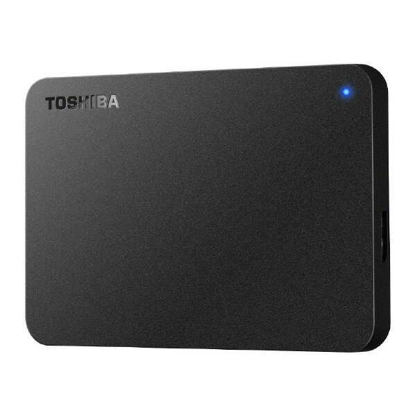 東芝 USB 3.0/2.0対応 ポータブルHDD(1TB) Canvio ブラック HD-TPA1U3-B HDTPA1U3B