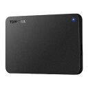 東芝 USB 3.0/2.0対応 ポータブルHDD(2TB) Canvio ブラック HD-TPA2U3-B HDTPA2U3B