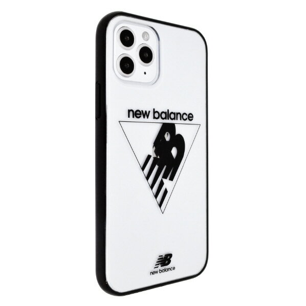 エム・ディー・シー iPhone 12 mini用New Balance クリアケース トライアングル ブラック MD-74579-2 [MD745792]【THNK】