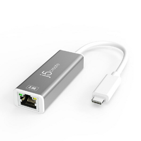 j5 create USB-C 2．5Gイーサーネットアダプター シルバー JCE145 