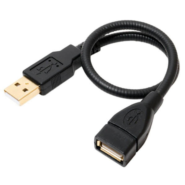 ߥ襷 ե쥭֥USBĹ֥(30cm) ֥å USB-EX23BK [USBEX23BK]