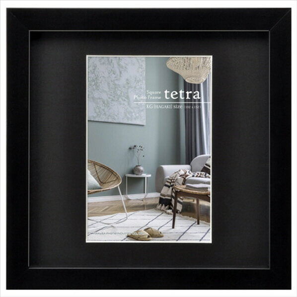 【12/1限定 エントリーで最大P5倍】ハクバ フォトフレーム ポストカード(KG)サイズ 1面 tetra(テトラ) ..
