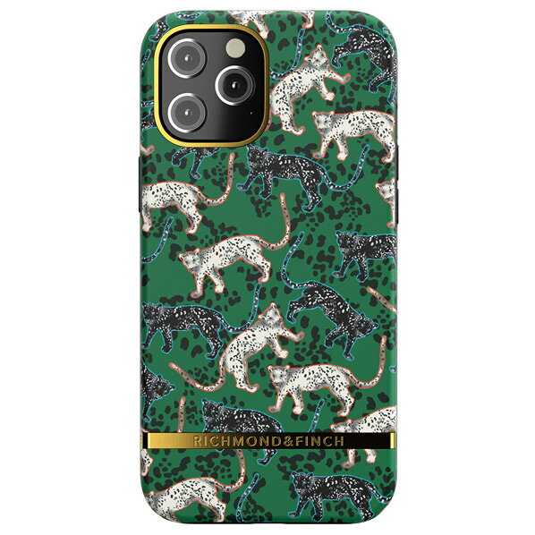 Richmond Finch iPhone 12 Pro Max用FREEDOM CASE アニマル Green Leopard RF19323I12PM RF19323I12PM 【MYMP】