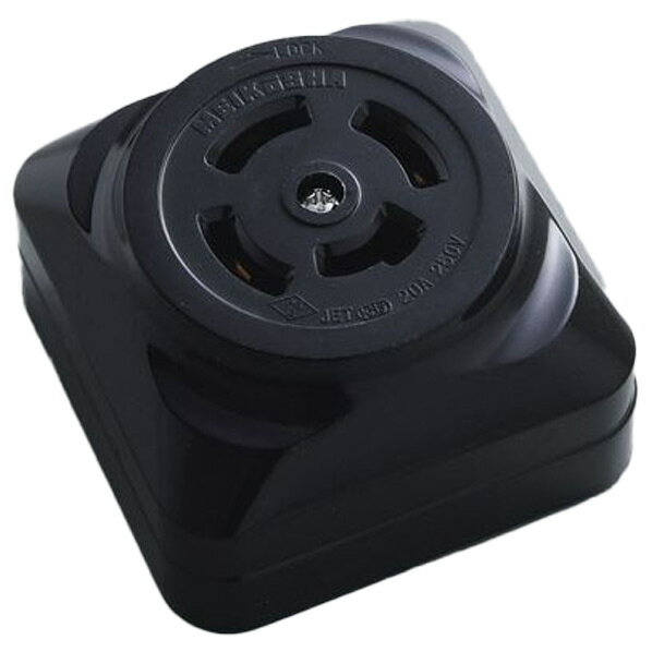 エルパ 引掛露出コンセント 接地3P AB-H231BH [ABH231BH]