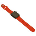 【5/1限定 エントリーで更にポイントUP!】ラスタバナナ Apple Watch 42/44mm用シリコンベルト スタンダード レッド RBLAW4401RD...