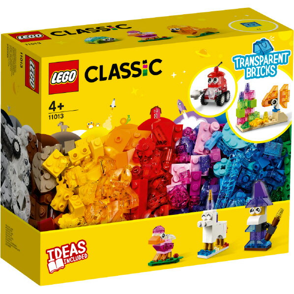 レゴジャパン LEGO クラシック 11013 アイデアパーツ 透明パーツ入り 11013アイデアパ-ツトウメイパ-ツイリ [11013アイデアパ-ツトウメイパ-ツイリ]