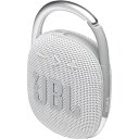 JBL Bluetoothポータブルスピーカー CLIP 4 ホワイト JBLCLIP4WHT [JBLCLIP4WHT]【RNH】