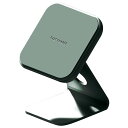 【5/1限定 エントリーで更にポイントUP!】WARP Solution 2WAYミニワイヤレス充電器 STAND:ON ヘイジーグリーン WS-STAND-H...