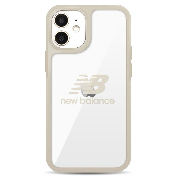 エム・ディー・シー iPhone 12 mini用サイドオーナメント クリアロゴ New Balance アッシュ MD-74688-2 [MD746882]