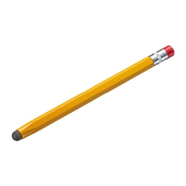 サンワサプライ 導電繊維タッチペン 鉛筆型 オレンジ PDA-PEN51D [PDAPEN51D]【FEBP】
