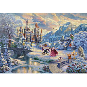 テンヨー ディズニー ジグソーパズル 1000ピース Beauty and the Beast's Winter Enchantment D-1000-072 D1000072ビジヨトヤジユウウインタ- [D1000072ビジヨトヤジユウウインタ-]