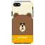 LINE FRIENDS iPhone SE(3)/SE(2)/8/7ѥ ե ֥饦 KCL-DBF002 [KCLDBF002]