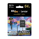 レキサー microSDXCカード 633X(Class10・64GB) オリジナル LMS0633064G-BNAEJ [LMS0633064GBNAEJ]【AMUP】