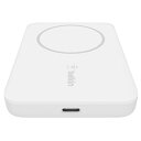 BELKIN MagSafe対応 磁気ワイヤレスモバイルバッテリー(2500mAh) BOOST UP CHARGE ホワイト BPD002BTWH [BPD002BTWH]