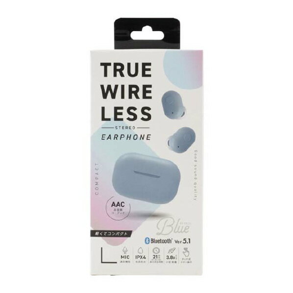 ������ƥ��ȥ饹�ȥ���ѥ� TrueWireless ����ѥ����ɿ她�ƥ쥪����ե���ޥ��� �֥롼 QB-082CBL [QB082CBL]